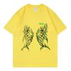Summer New Cotton Short Sleeve T-Shirt Gothic Casual Fashion Couple Tops For Men Women