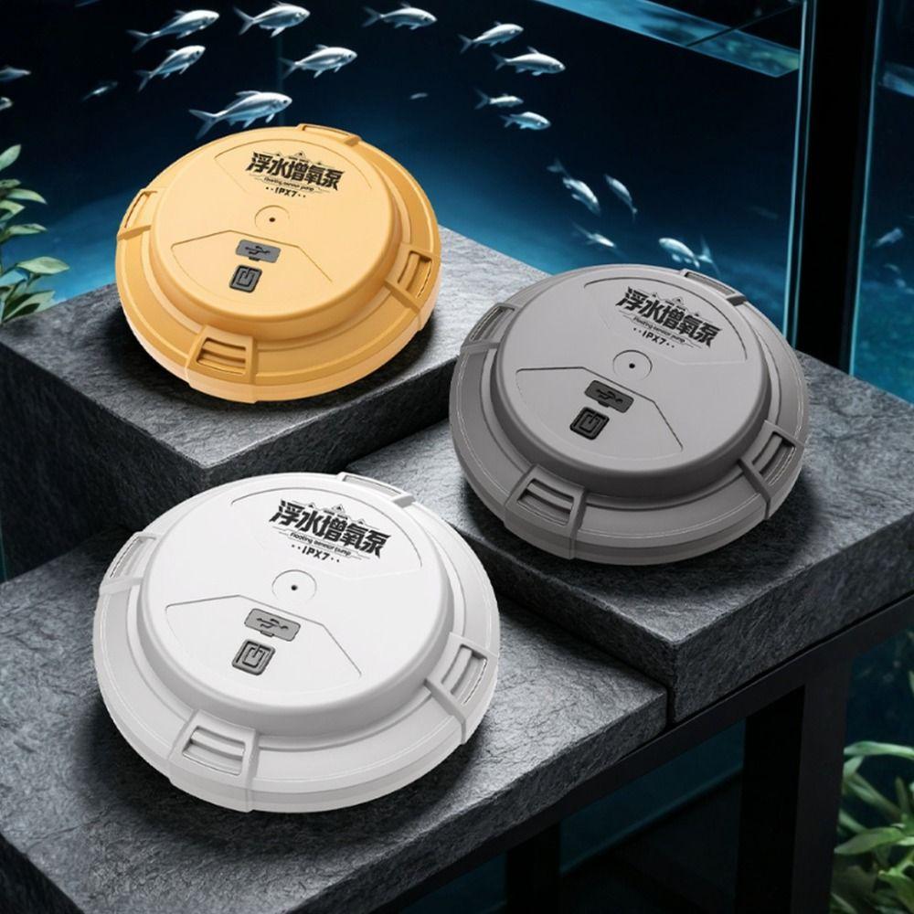 Round Fishing Floating Aeration Pump UFO Automatic Aeration Pump Aquarium Oxygenator  Fisherman
