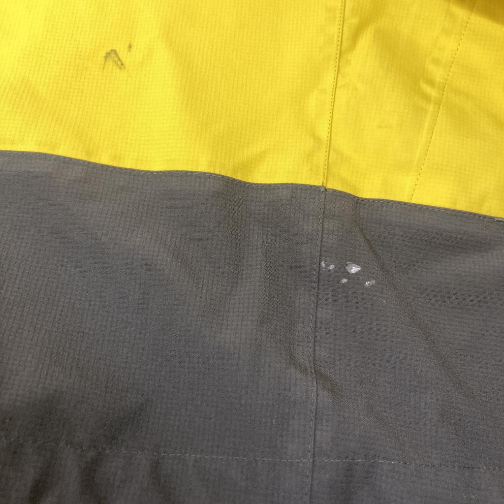 The North Face Yellow Gore-Tex Nylon Mountain Raintex Zip-Up Jacket Jacket M yellowUsed