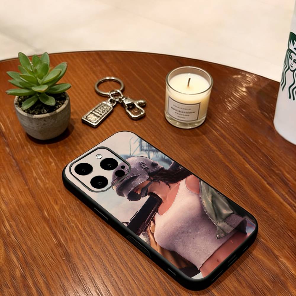 PUBG Phone Case Silicone Soft For IPhone 17 16 15 14 13 12 11 X XR Plus Pro Max Plus