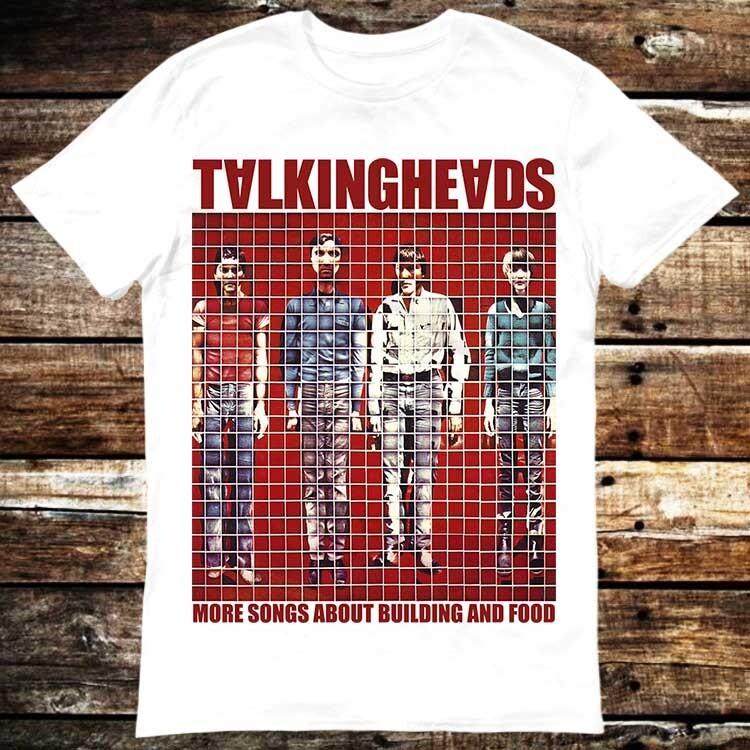 Talking Heads Exclusive Design More Songs About Buildings And Food T Shirt 6054 Unisex T-Shirt XL