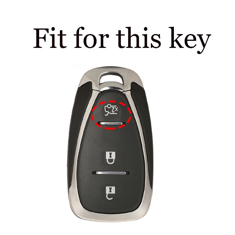 Car Key Case Cover For Chevrolet Cruze Spark Sonic Camaro Volt Bolt Trax Malibu Onix Equinox Orlando Blazer Traverse Shell Fob