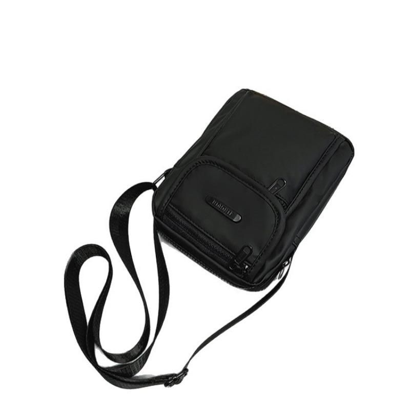 Summer New Men's Shoulder Messenger Bag Handbag Casual Outdoor Multi-layer Travel Bag Large Capacity Satchel