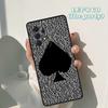 Ace of Spades Poker phone case For Samsung Galaxy A42 A31 A40 A51 A71 A32 A80 A91 A52 A72 A73 A20e A21S A50 A70 A11 A12 Cover
