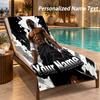 Travis Scott Custom Name Beach Towel Large Soft Towel for Indoor Bathroom Outdoor Beach