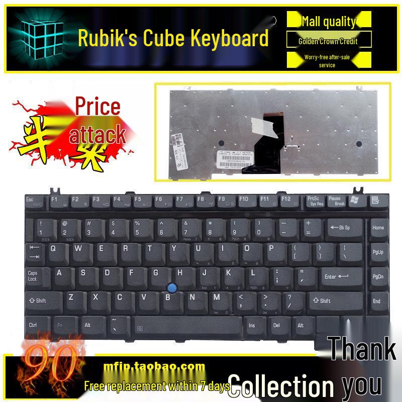 Compatible Keyboard for Toshiba M60 M70 M105 M30 E10 P30 S1 M100 A100 M110