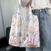 Embroidery Literary Ink Painting Small Fresh Canvas Bag