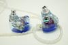 Canal Works Universal Monitor Limited Edition Blue Snow Wired 2pin Ear Monitor Earphone Universal Monitor In-Ear CW-U32GRV 3.5mm 3-way/4-driver In-Ear