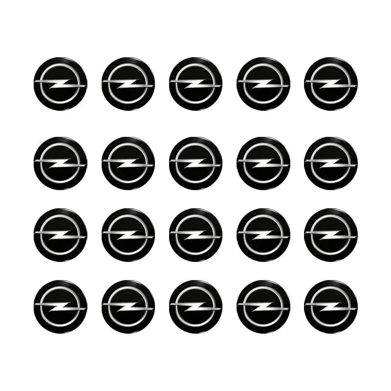 2/5/10pc Car remote control key badge sticker For Opel insignia Astra H G J Antara vectra Vivaro corsa c d zafira b Car Styling