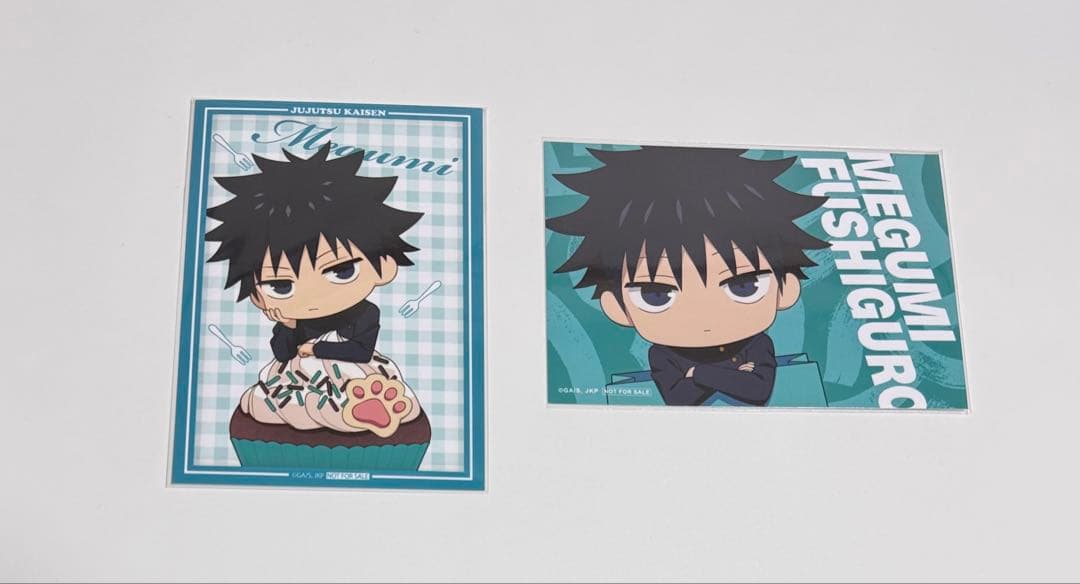 [USED] Jujutsu Kaisen THE Chara Megumi Fushiguro Bromide Bonus Item DiverCity Cafe