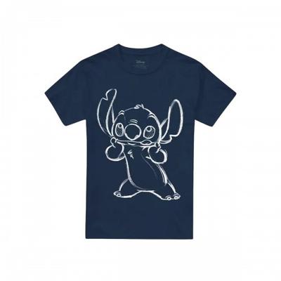 Lilo & Stitch Unisex Adult Sketch T-Shirt