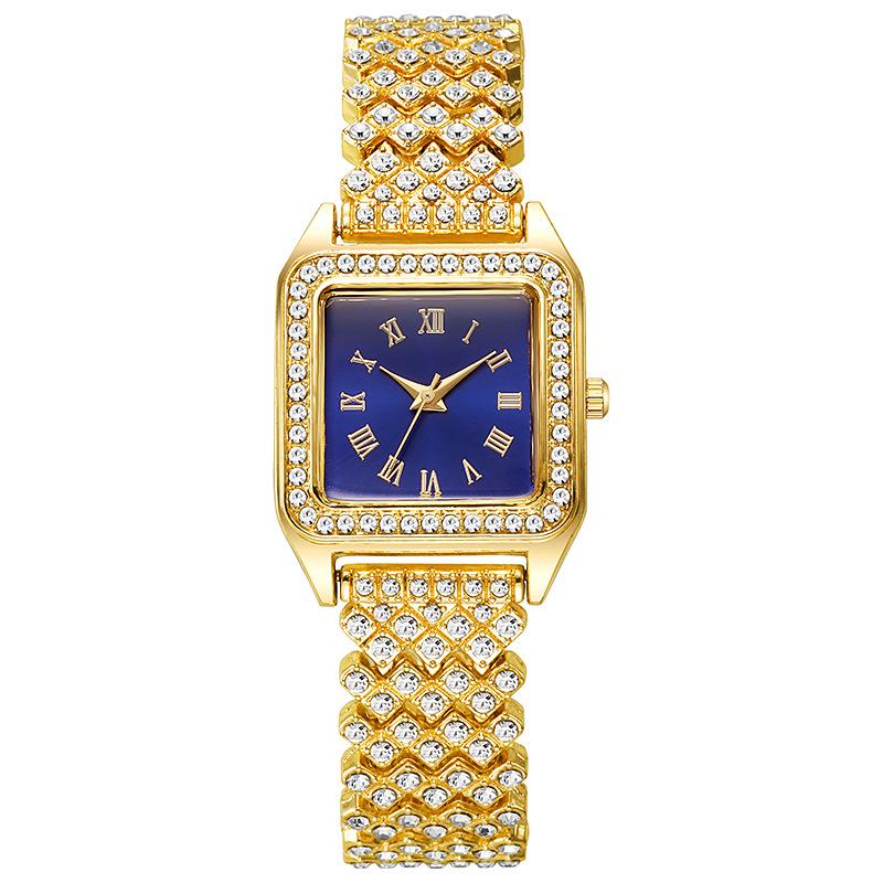 Nieuwe Mode Dames Armband Vierkante Horloges Dames Quartz Polshorloge Voor Valentijnsdag Verjaardagscadeaus