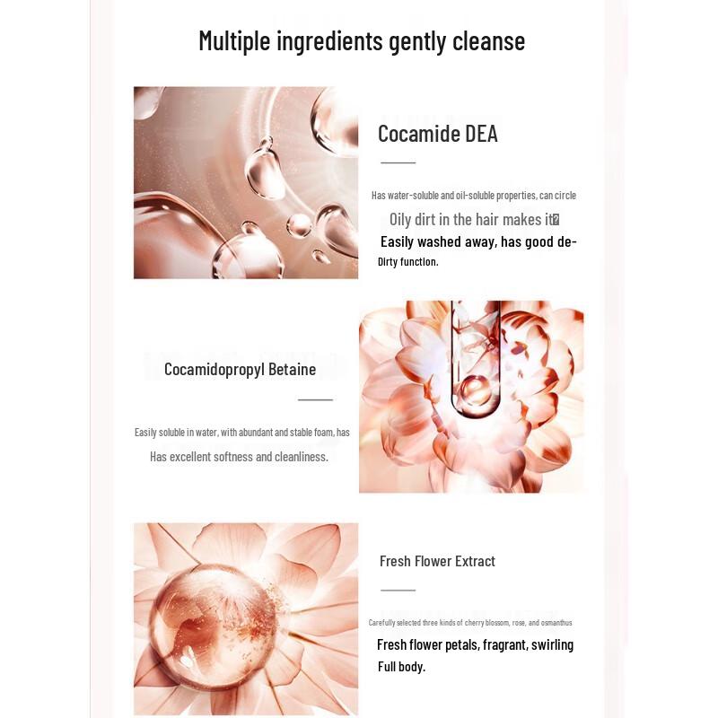 Lanzhuoli Cherry Blossom Scented Shower Gel