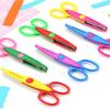 Set da 2/3/4 Pezzi Forbici con Motivo Ondulato Taglierina per Carta Strumenti Fai-da-te Artigianato su Carta Biglietti Foto Forbici Regali per Bambini Forniture per Ufficio