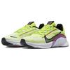 Nike SuperRep Go 3 Flyknit Next Nature Volt Rush Fuchsia Γυναικεία Αθλητικά Παπούτσια Πράσινο Λευκό Μαύρο DH3393-700