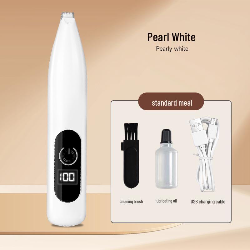 

Машинка для стрижки шерсти домашних животных и бесшумный триммер для когтей собак и кошек 1