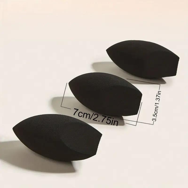 3-Pack Dual-Texture Beauty Blenders - Hypoallergenic for Sensitive Skin, Versatile Dry/Wet Application & Color-Safe
