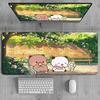 BuBu DuDu Natural Rubber Mouse Pad carpet Cute HD Desk Mat Extended Gaming Keyboard Mats Large PC Accessories XXL Gamer Mousepad