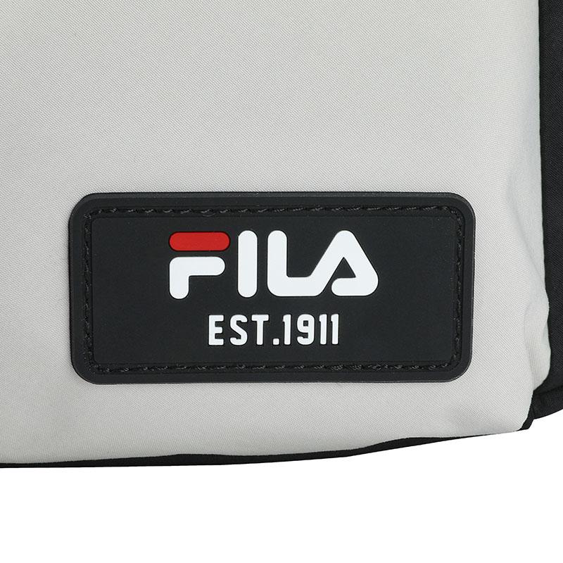 New FILA Lifestyle Fabric Shoulder Bag Men's Jet Black F13M529101FBK