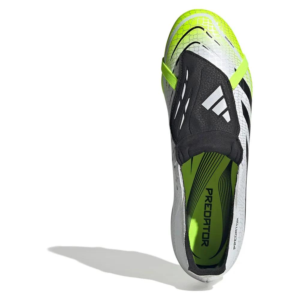Adidas predator league soccer shoes hybridfeel upper white