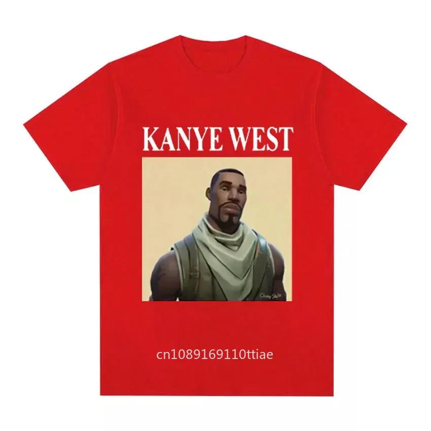 Funny Kanye West Meme Graphic T-Shirt Men's Women Vintage Hip Hop Rap Casual T Shirts Cotton Short Sleeve Oversized T Shirt Tops