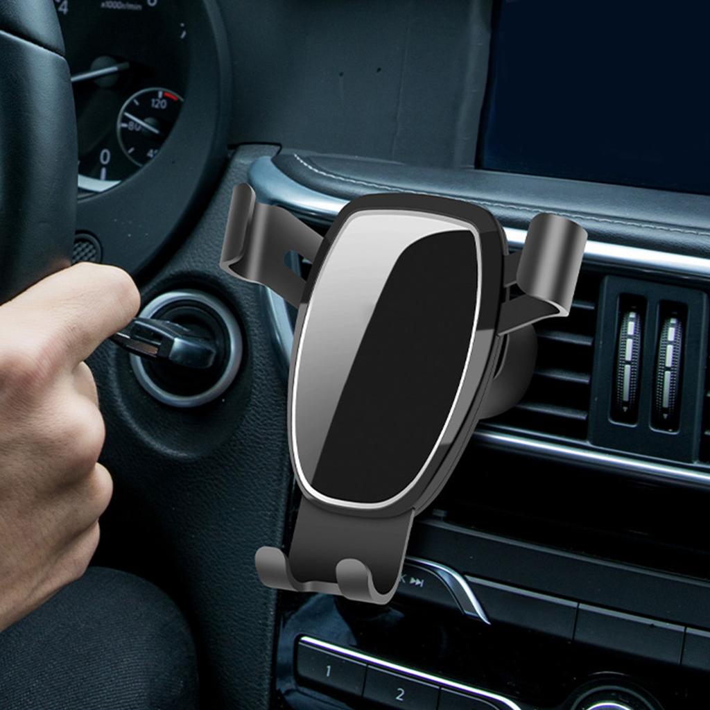Car Phone Mount Universal One Hand Operation Firmly Hold Air Vent Clip Auto Lock Cell Phone Holder