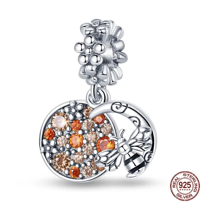 Fashion 925 Silver Colorful Butterfly Dragonfly Hummingbird Spring Series Charms Beads Fit 925 diy Bracelet Jewelry