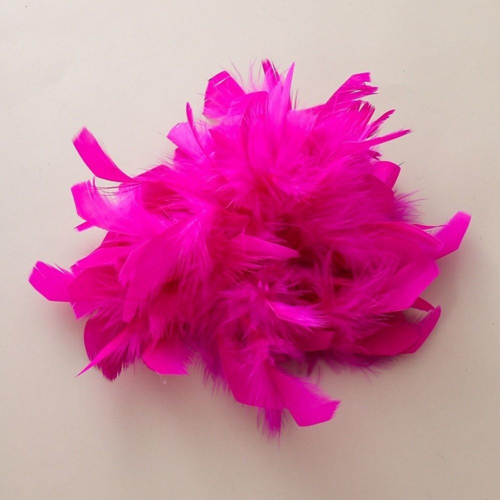 Faux Feather Fabric Corsage Large Lapel Pin Chic 16cm Flower Brooch Mother's Day