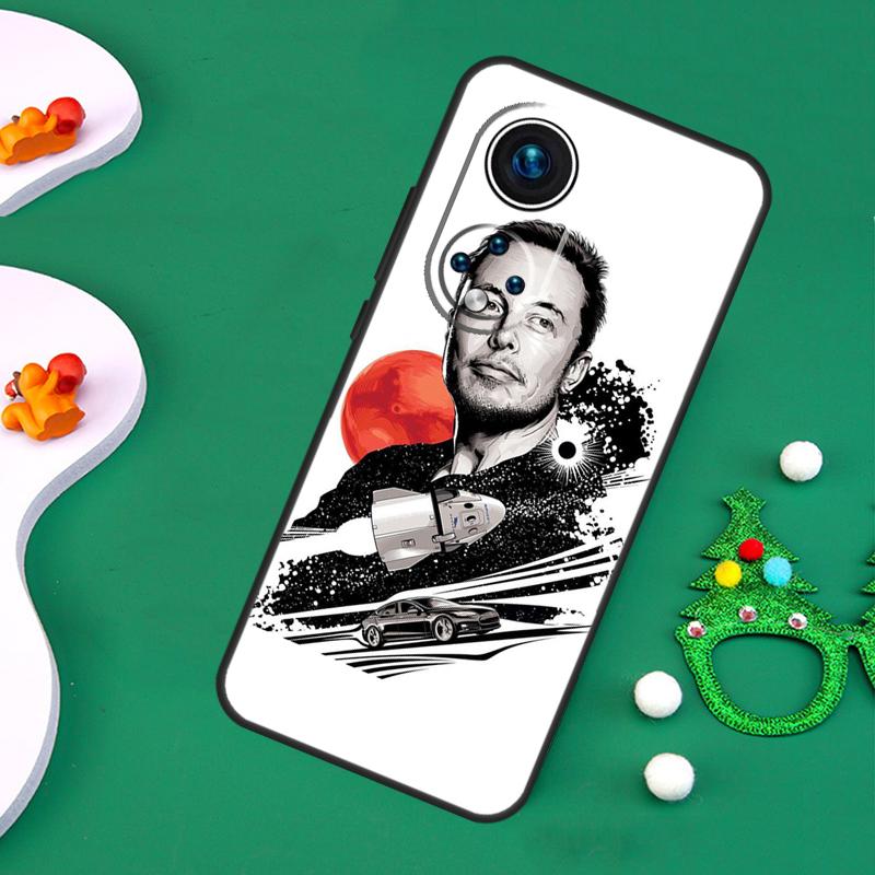 Elon Musk Case For Honor Magic 7 Lite 6 5 50 70 90 200 Pro X9a X8a X8b X7a X6a X8 X9 X9c X9b Cover