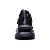 Li Ning Project* Spirituelle Leere Rutschfeste und abriebfeste Low-Top-Freizeitschuhe für Damen, Schwarz, AGLT038-1