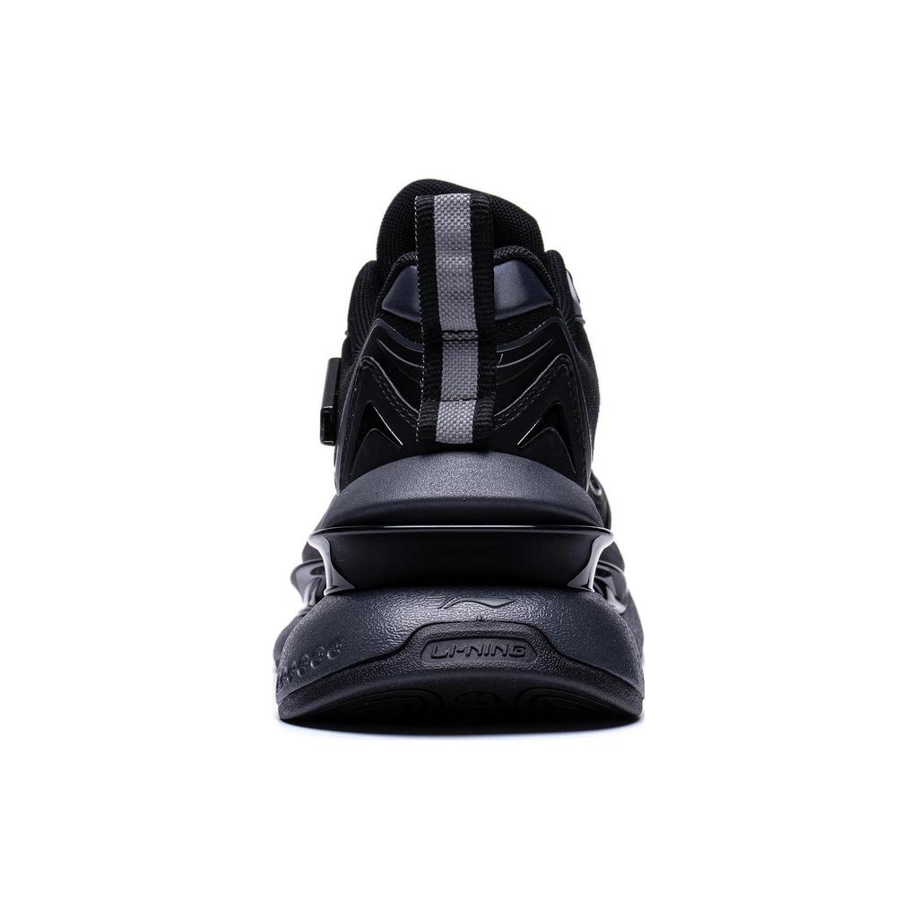 Li Ning Project* Spirituelle Leere Rutschfeste und abriebfeste Low-Top-Freizeitschuhe für Damen, Schwarz, AGLT038-1