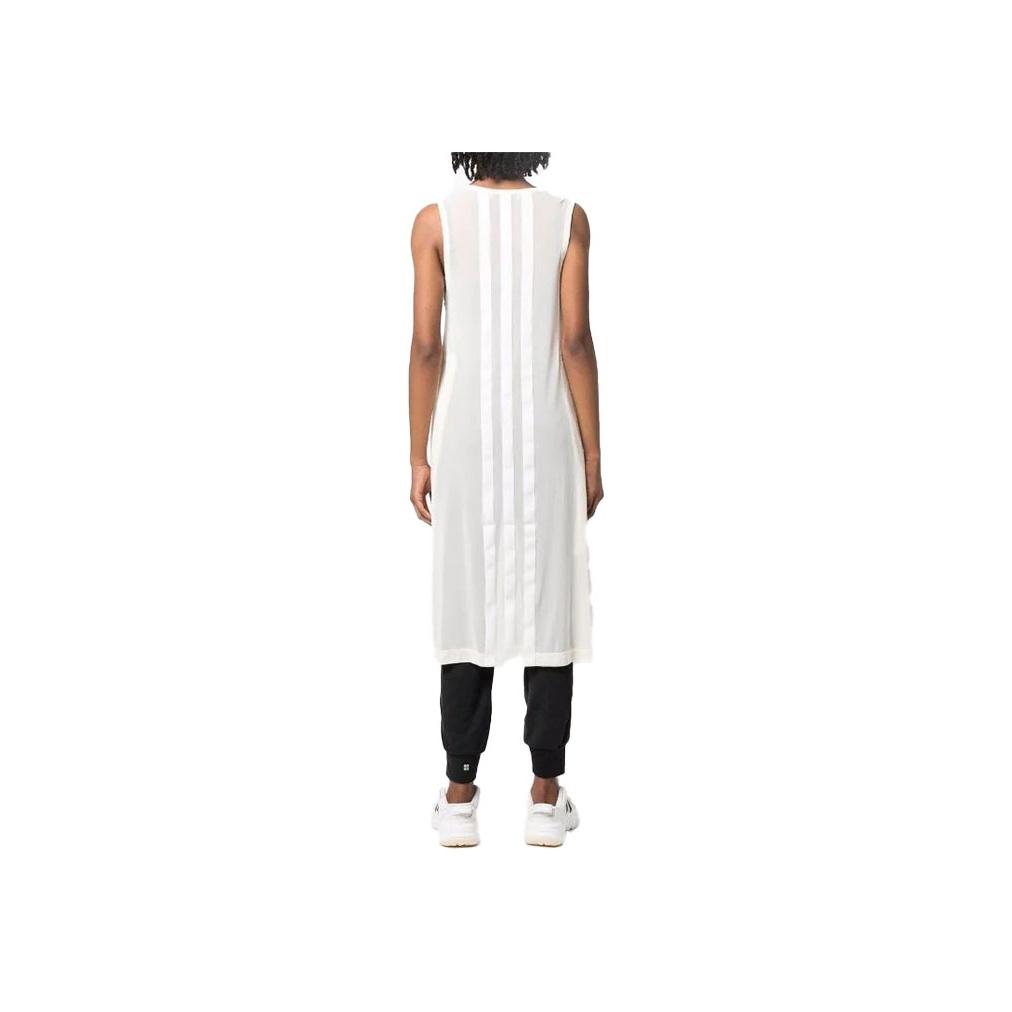 Y-3 Ss22 U-Neck Long Wide Strap Vest Women Tops White HG6115