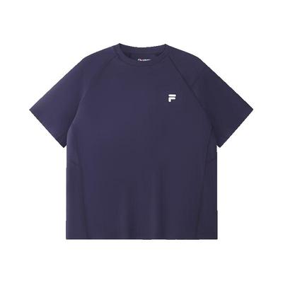 Fila Unisex Quick-Dry Knit Short Sleeve T-Shirt