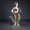 18cm New Dragon Ball Mechanical Frieza Statue Style Anime Collectible Figure Gk Model Toy Desktop Decoration Gifts Z Round Sensory Compression Bouncy