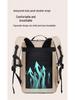 Multifunctional Waterproof Travel Backpack with Laptop and Shoe Compartments, Unisex