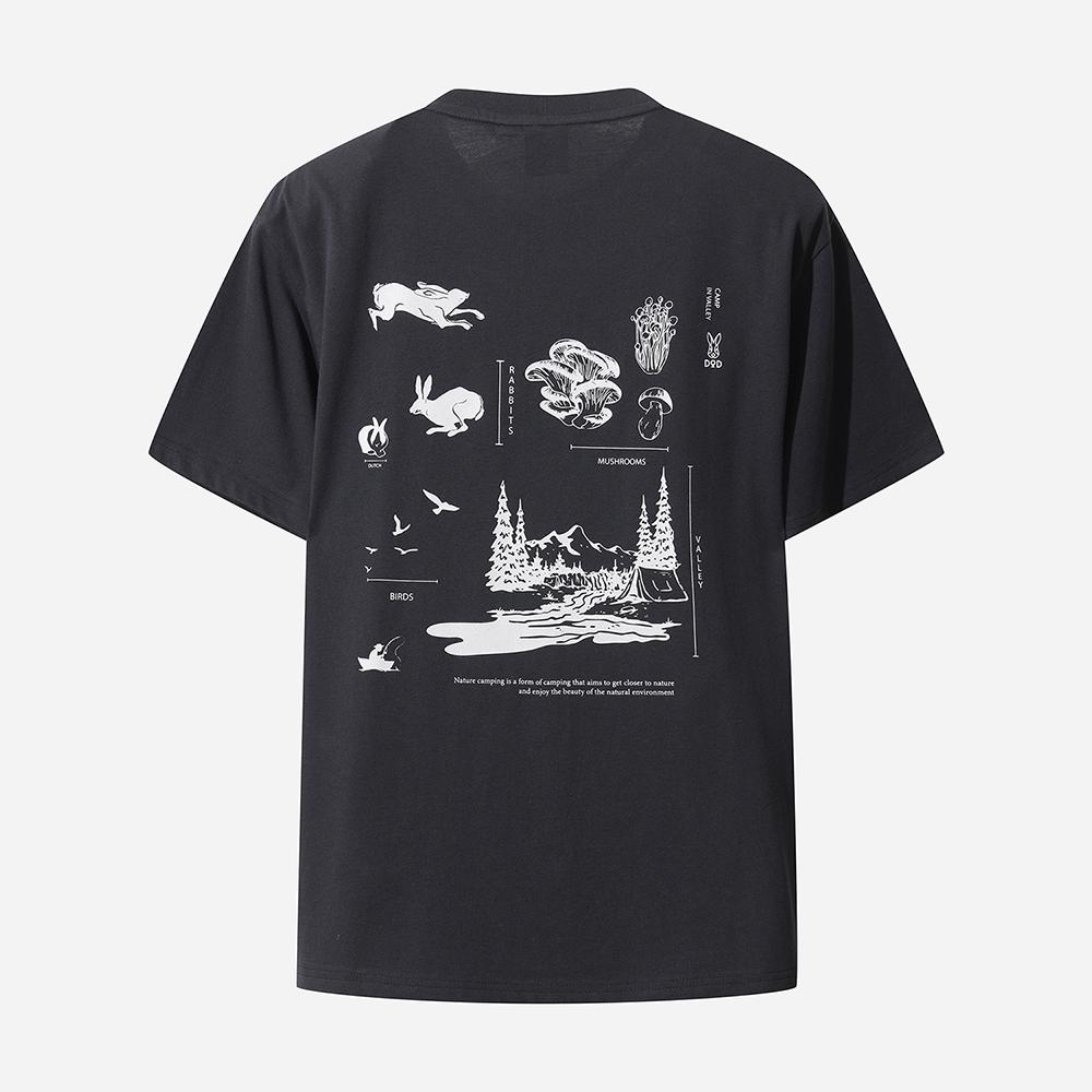 DOD Aid Graphic Short Sleeve T-Shirt (Black)