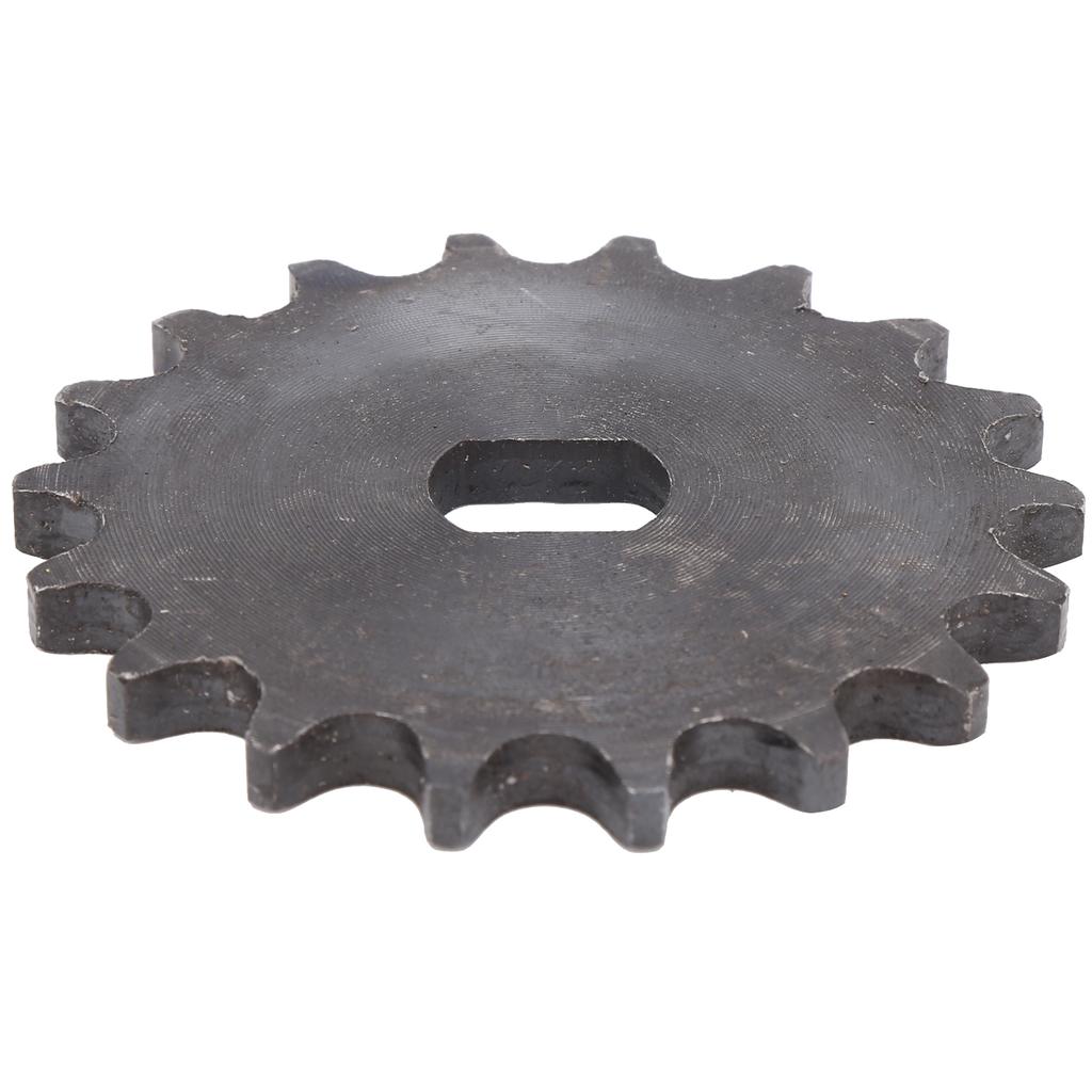 420 Sprocket 18 Tooth Carbon Steel Chain Wheel Replacement Accessory 0.7x0.5in Inner Diameter