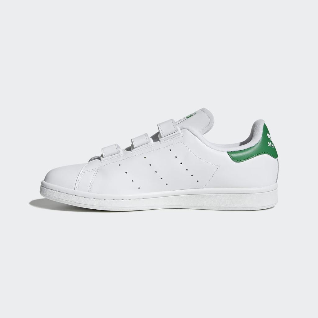 adidas Stan Smith S75187 Unisex Originals Sneakers Cloud White / Cloud White / Green