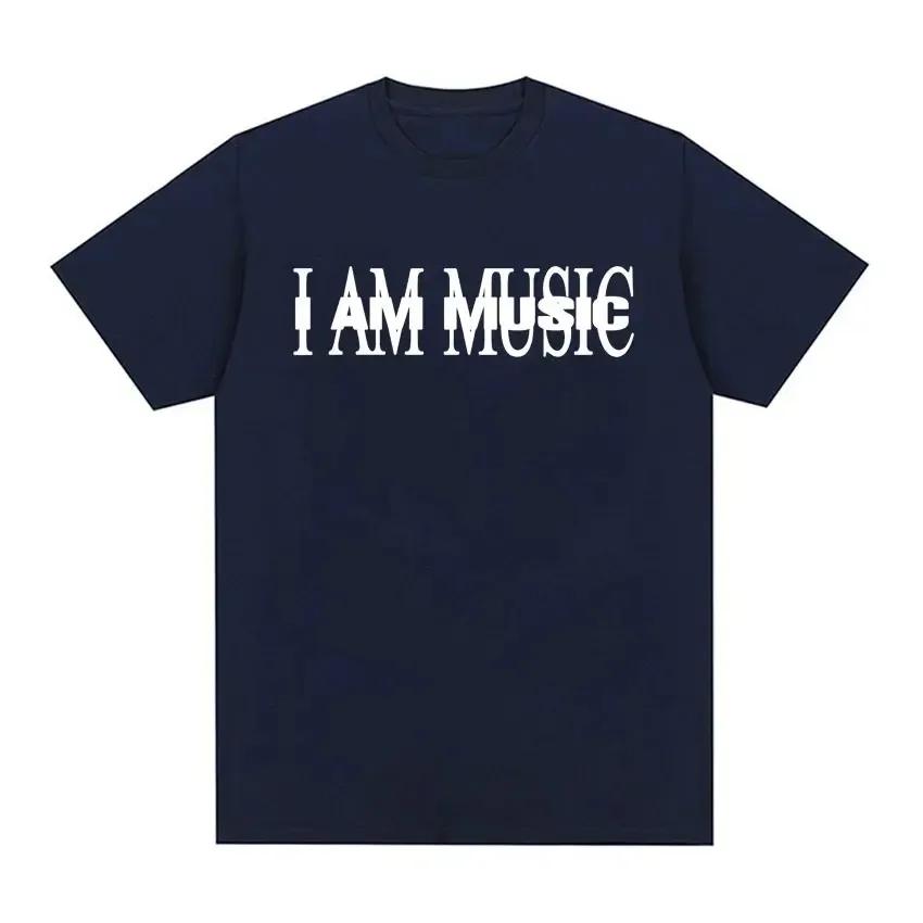 Camiseta con Estampado de Álbum Playboi Carti I Am Music Y2K Meme Opium Ken Carson Destroy Lonely Camisetas Unisex Moda Camiseta Vintage