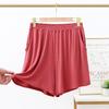 2022 Korean Style Modal Summer Pocket Shorts - Plus Size Loose Wide Leg Sleep Pants