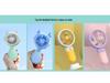2026 Cute Cartoon Mini Portable USB Rechargeable Fun Fan