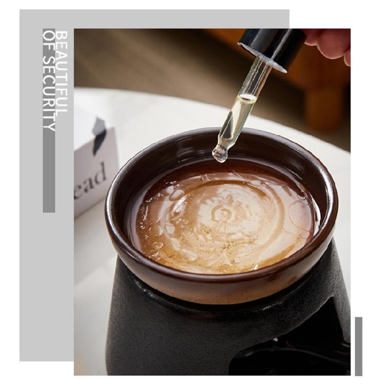 Stylish Ceramics Essential Oil Burners with Bowl and Tealight Candle Spoon for Aromatherapies and Relaxation Room Decors