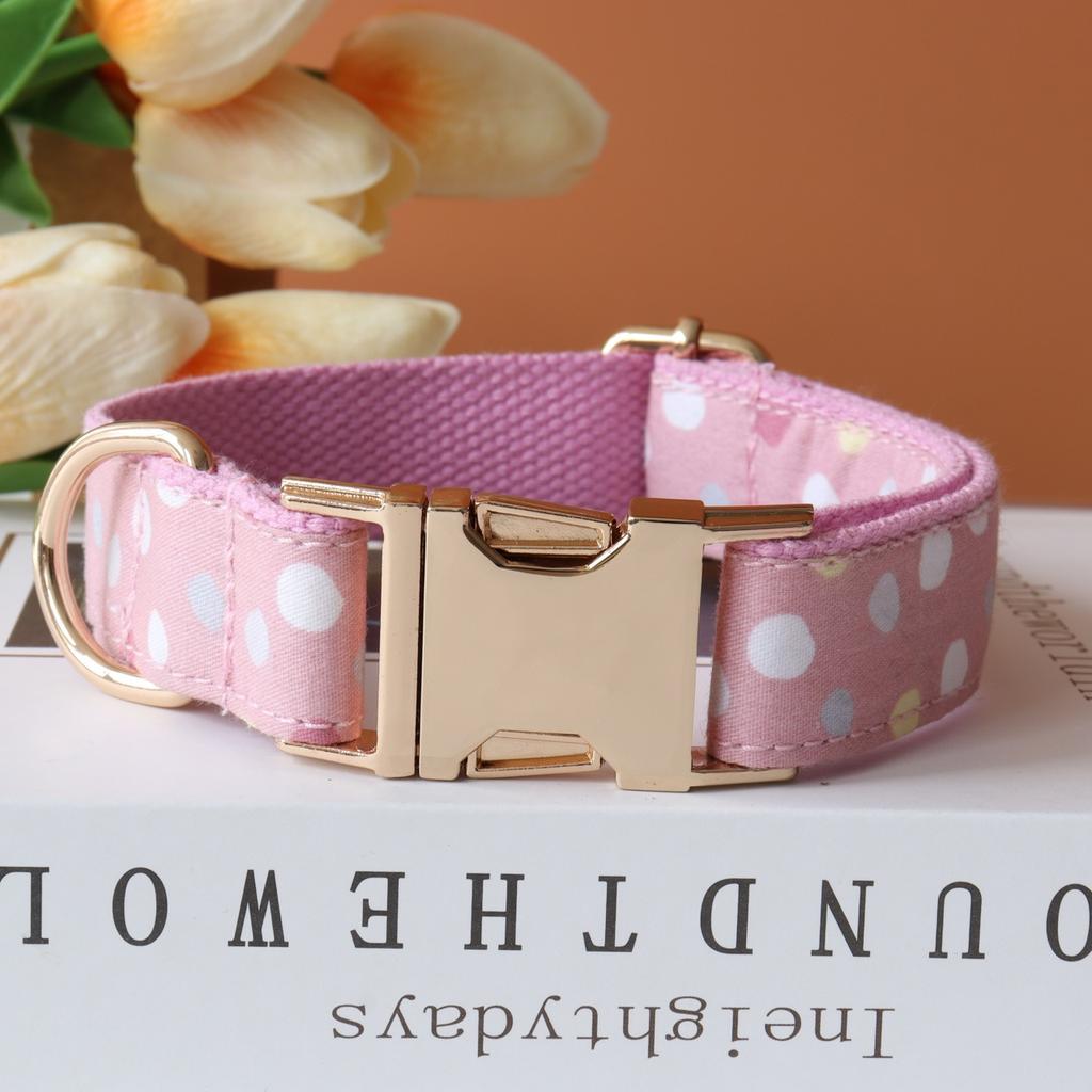 Personalized Customized Dog Collar Set Soft Padded Free Engraving Name for Small Medium Large Dogs Adjustable 8 Colors Dog Leash