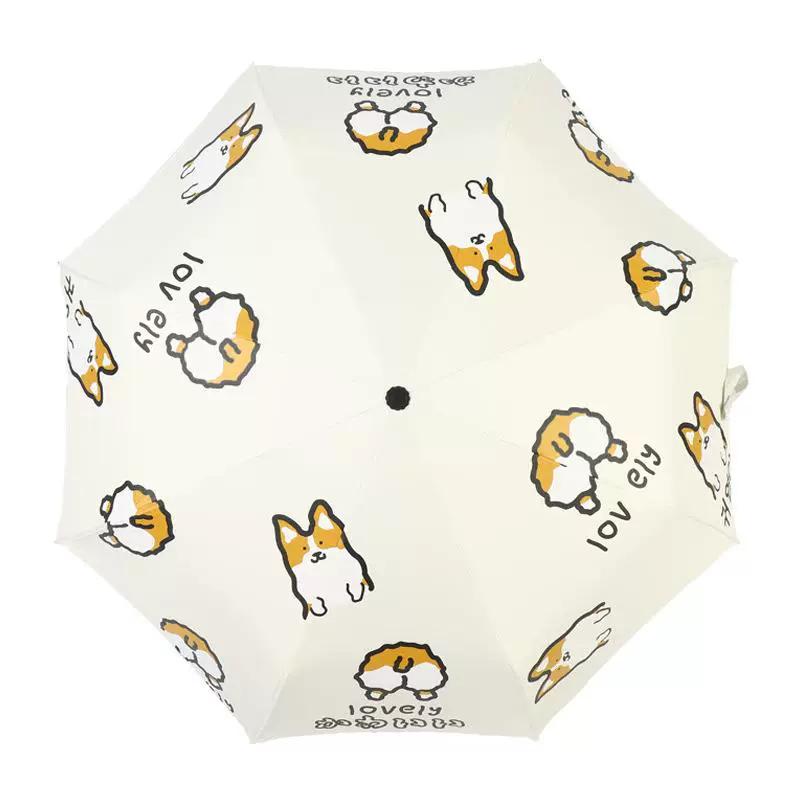 High-Quality Folding Automatic Umbrella, Portable Sun and Rain Umbrella, Sunshade, Sun Protection Umbrella, Promotional Umbrella