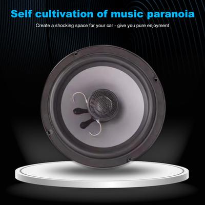One Pair Universal Audio 100 Watt Power Reference 6.5 Inch Car Horn Stereo Audio Coaxial Speaker