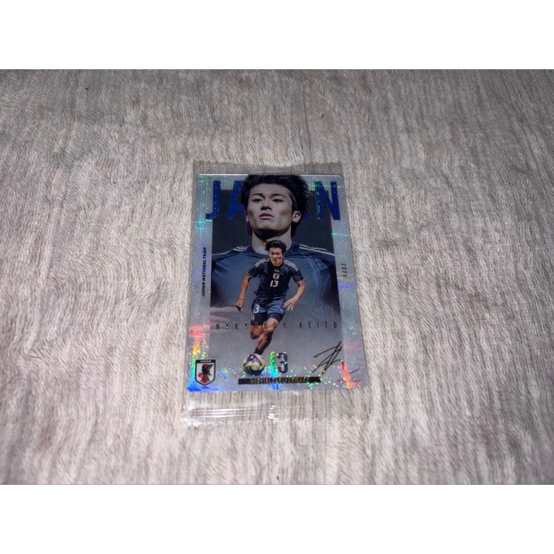 Used Japan National Soccer Team Keito Nakamura Trading Card