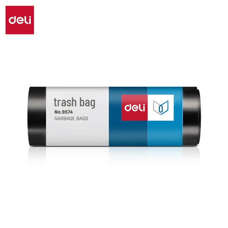 Deli Thickened Black Garbage Bags 50x60cm
