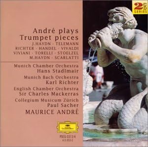 

CD ANDRÉ (MAURICE), HAYDN, TELEMANN, R - Trumpet Works POCG33134 Japan Classical Used
