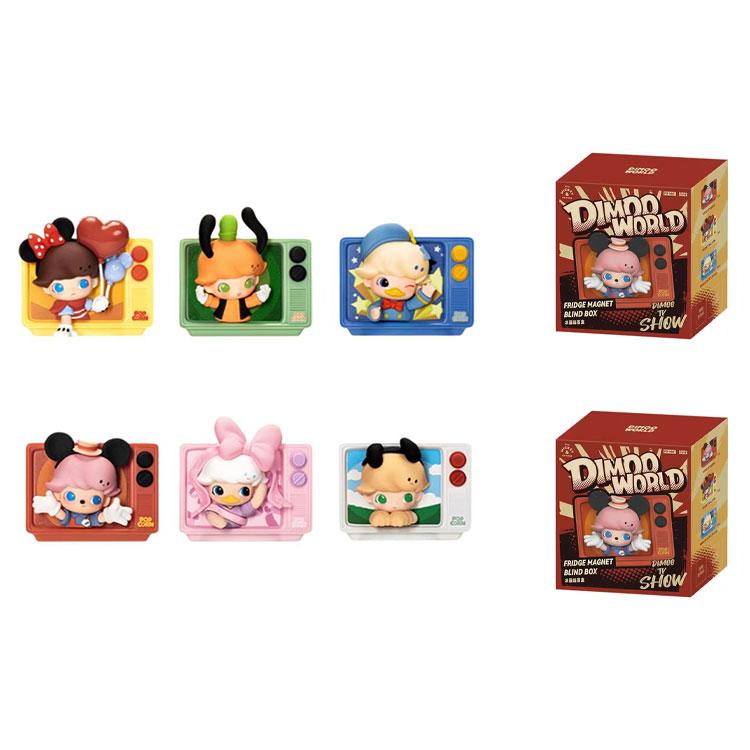 New POP MART Dimoo World X Disney Series Pluto's House Fridge Magnet PPMT-2503-0027