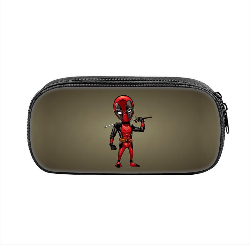 Piórnik Deadpool Duża Pojemność Nylonowa Torba na Artykuły Papiernicze Do Szkoły i Biura
